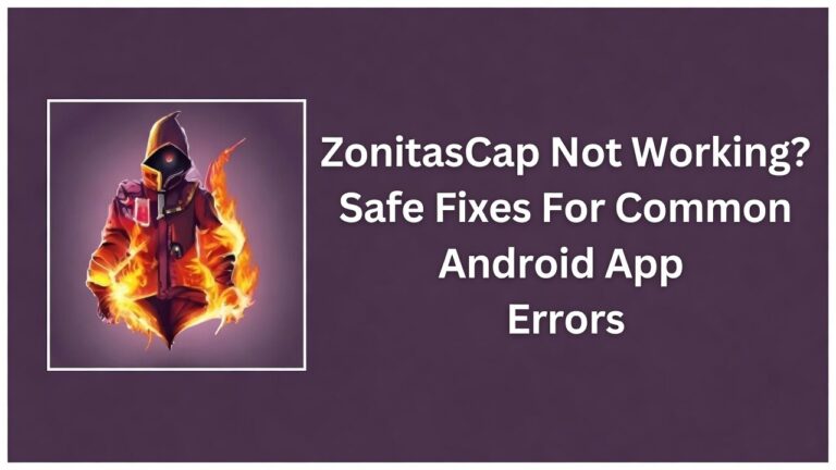 ZonitasCap Not Working